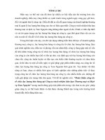 luận văn quản trị kinh doanh hoàn thiện công tác tổ chức lực lƣợng bán hàng tại công ty trách nhiệm hữu hạn thƣơng mại và dịch vụ tam nguyên 