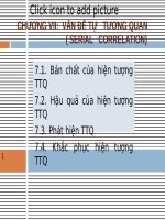 Bài giảng Kinh tế lượng: Chương 7 - Nguyễn Thị Thùy Trang