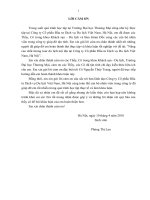 luận văn khách sạn du lịch nâng cao chất lƣợng tour du lịch nội địa tại công ty cổ phần đầu tƣ dịch vụ du lịch việt nam, hà nội 