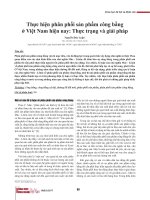 Thực hiện phân phối sản phẩm công bằng ở Việt Nam hiện nay: Thực trạng và giải pháp