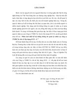 luận văn hệ thống thông tin kinh tế phân tích thiết kế hệ thống thông tin quản lý nhân sự công ty TNHH tƣ vấn  xây dựng ECO – g 