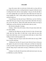 luận văn quản trị kinh doanh hoạch định chiến lƣợc kinh doanh của công ty TNHH moose and roo việt nam 