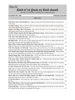 Những thành tựu và nguyên nhân thành tựu trong cải cách kinh tế của Trung Quốc