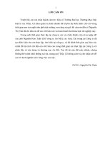 luận văn quản trị kinh doanh hoạch định chiến lƣợc kinh doanh tại công ty cổ phần đầu tƣ xây dựng và thƣơng mại an mỹ 