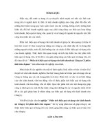 luận văn kê toán TMU phân tích hiệu quả sử dụng vốn kinh doanh tại công ty cổ phần kiến trúc aspace 