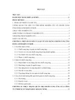 luận văn marketing THỰC TRẠNG QUẢN TRỊ CHUỖI CUNG ỨNG của CÔNG TY TNHH XUẤT NHẬP KHẨU KHANG NINH 