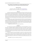 Tăng trưởng xanh: Mô hình tăng trưởng kinh tế bền vững