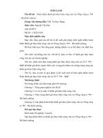 luận văn quản trị nhân lực hoàn thiện đánh giá thực hiện công việc tại tổng công ty 789 – bộ quốc ph ng 