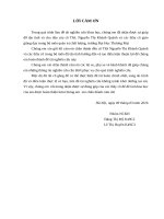 luận văn marketing phát triển chƣơng trình XTTM cho sản phẩm tủ lanh của công ty CP ION trên thị trƣờng hà nội 