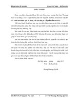 luận văn kê toán TMU phân tích hiệu quả sử dụng vốn tại công ty cổ phần đầu tƣ DNC 