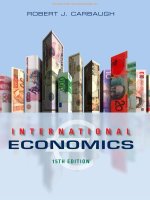 Ebook International economics (15th edition): Part 1