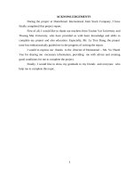 Internship report homesmart international joint stock company 