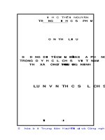 Sử dụng di tích lịch sử   văn hóa địa phương trong dạy học lịch sử việt nam ở trường THPT thị xã đông triều tỉnh quảng ninh 