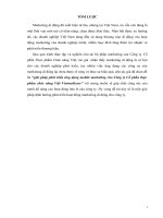 luận văn hệ thống thông tin kinh tế giải pháp phát triển ứng dụng mobile marketing cho công ty cổ phần thực phẩm chức năng việt vietmedicare (2) 
