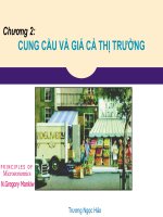 Bài giảng Kinh tế học: Chương 2 - Trương Ngọc Hảo