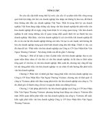 luận văn quản trị kinh doanh phát triển văn hóa doanh nghiệp của công ty CP giao nhận kho vận ngoại thƣơng vietrans 