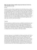 Bằng việc phân tích một tác phẩm văn học lớp 12 hãy làm rõ kí là trần thuật người thật 