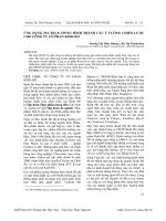 Ứng dụng ma trận SWOT: Hình thành các ý tưởng chiến lược cho công ty cổ phần Kinh Đô