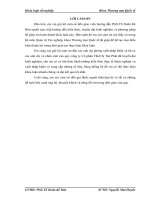 luận văn kinh doanh quốc tế hoàn thiện quy trình thực hiện hợp nhập khẩu thiết bị tại công ty cổ phần thiết bị tân phát 