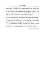 luận văn hệ thống thông tin kinh tế thiết kế cơ sở dữ liệu cho hệ thống quản lý nhân sự tại công ty TNHH giải pháp phần mềm gia linh 