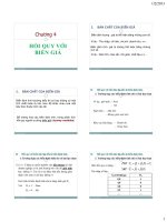 Bài giảng Kinh tế lượng: Chương 4 - ThS.Trần Thị Tuấn Anh