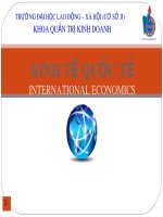 Bài giảng Kinh tế quốc tế: Chương 5 - ThS. Nguyễn Thị Thanh Ngân