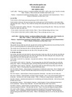 Tiêu chuẩn Quốc gia TCVN 10102-1:2013 - ISO 11833-1:2012