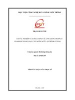 Nghiên cứu học cộng tác ứng dụng trong e learning giảng dạy các ngôn ngữ lập trình cơ bản tt 