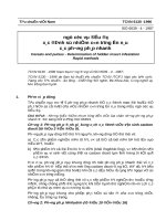 Tiêu chuẩn Việt Nam TCVN 6130:1996 - ISO 6639 - 4 - 1987