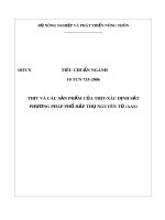 Tiêu chuẩn ngành 10 TCN 733-2006