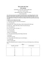 Tiêu chuẩn Việt Nam TCVN 4160:1985