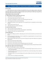 Tiêu chuẩn nghề Du lịch Việt Nam - Đơn vị năng lực FOS1.2: Cung cấp dịch vụ đăng ký và nhận buồng