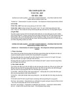 Tiêu chuẩn Quốc gia TCVN 7725:2007 - ISO 4224:2000