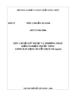 Tiêu chuẩn ngành 10 TCN 946-2006