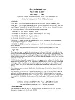 Tiêu chuẩn Quốc gia TCVN 7802-1:2007 - ISO 10333-1:2000