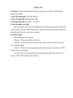 luận văn quản trị nhân lực hoàn thiện đánh giá thực hiện công việc tại công ty TNHH thiết bị thang máy tự động 