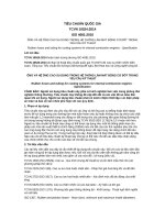 Tiêu chuẩn Quốc gia TCVN 10524:2014 - ISO 4081:2010