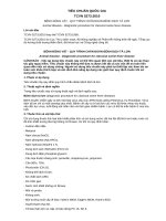 Tiêu chuẩn Quốc gia TCVN 5273:2010