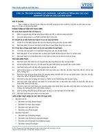 Tiêu chuẩn nghề Du lịch Việt Nam - Đơn vị năng lực FPS1.24: Chuẩn bị, chế biến và trình bày các loại bánh mỳ cơ bản và các loại bạt bánh