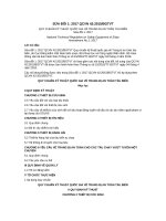 Quy chuẩn kỹ thuật Quốc gia QCVN 42:2015/BGTVT sửa đổi lần 1:2017