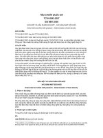 Tiêu chuẩn Quốc gia TCVN 6842:2007