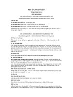Tiêu chuẩn Quốc gia TCVN 5692:2014 - ISO 9424:2003