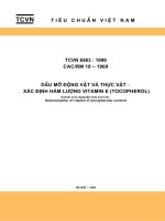 Tiêu chuẩn Việt Nam TCVN 6563:1999