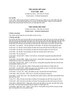 Tiêu chuẩn Việt Nam TCVN 7398:2004