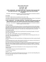 Tiêu chuẩn Việt Nam TCVN 6499:1999 - ISO 11263:1994