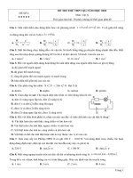 Megabook   đề thi THPT QG 2020   môn vật lý   đề 4   có lời giải chi tiết 