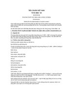 Tiêu chuẩn Việt Nam TCVN 3855:1983