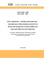 Tiêu chuẩn Việt Nam TCVN 6653:2000 - ISO 14238:1997