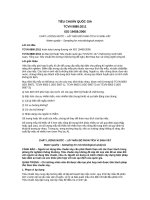 Tiêu chuẩn Quốc gia TCVN 8880:2011 - ISO 19458:2006