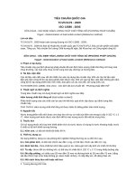 Tiêu chuẩn Quốc gia TCVN 8176:2009 - ISO 13580:2005